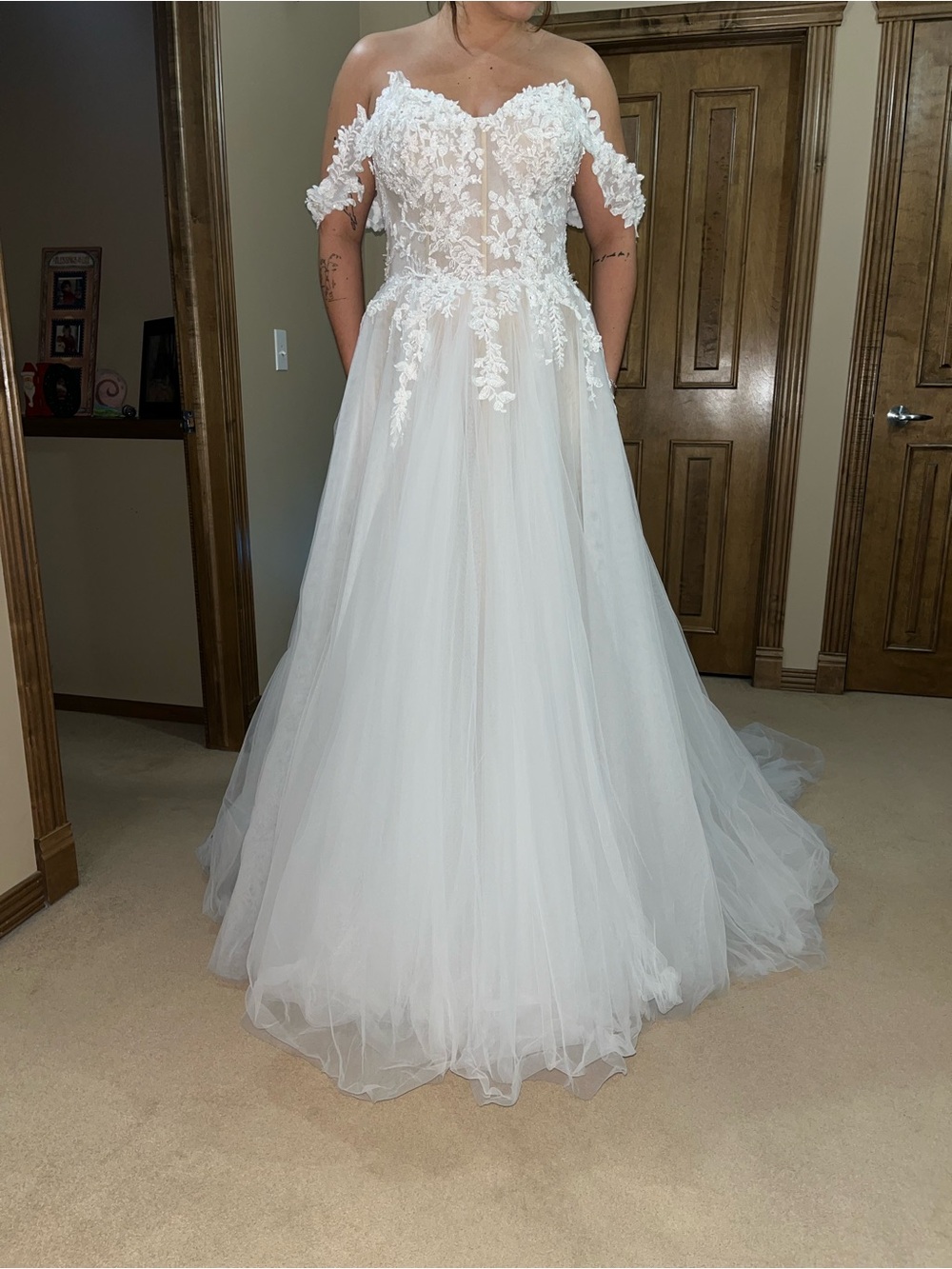 L’Amour by Calla Blanche Unaltered Wedding Dress